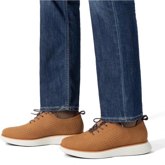 ⚡ Men\'s Brown Grey Max Flex Fashion Dress Sneakers Oxfords Classic Casual Shoes main image 7